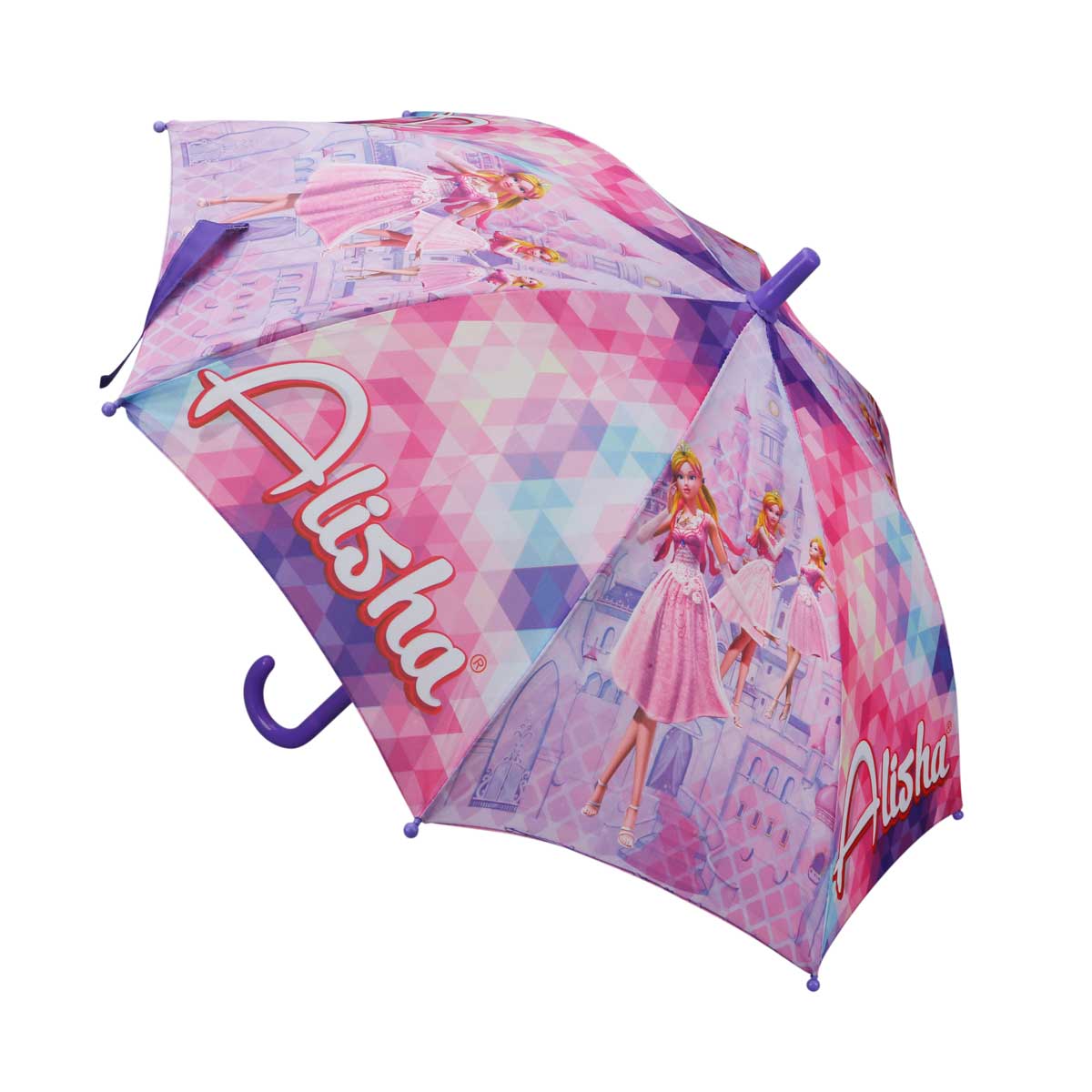 Umbrela Copii Alisha, 45 cm, Roz
