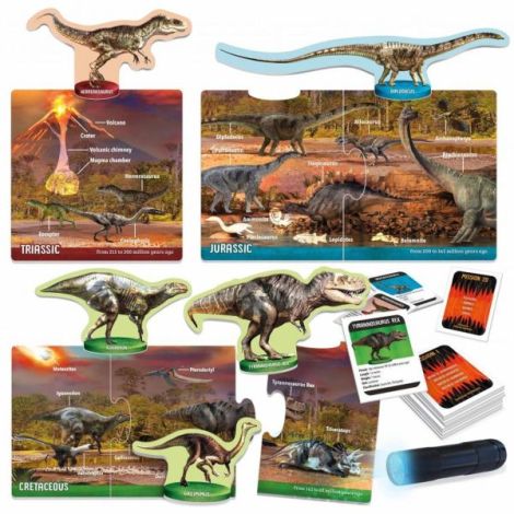 Headu Joc Dinozauri | Descopera cu Lanterna UV