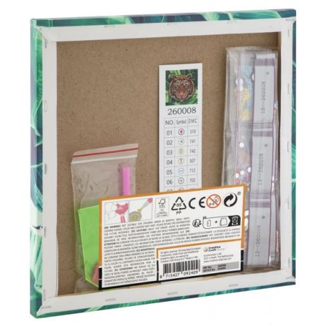 Set Diamond Paint Tigru Moxy - Hobby Relaxant - imagine 2