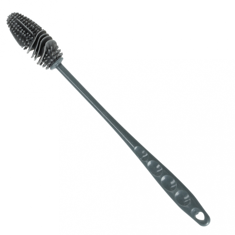 Perie Silicon Biberoane Ikonka Grey 28cm
