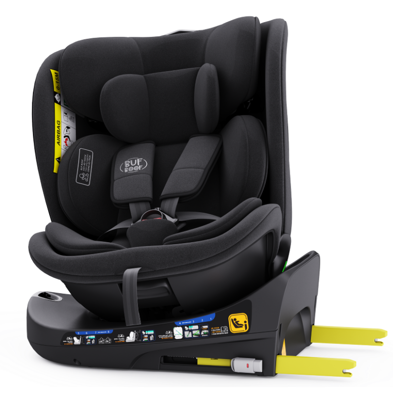 Scaun Auto Rotativ Buf Boof B-Joy 360° iSize - imagine 4