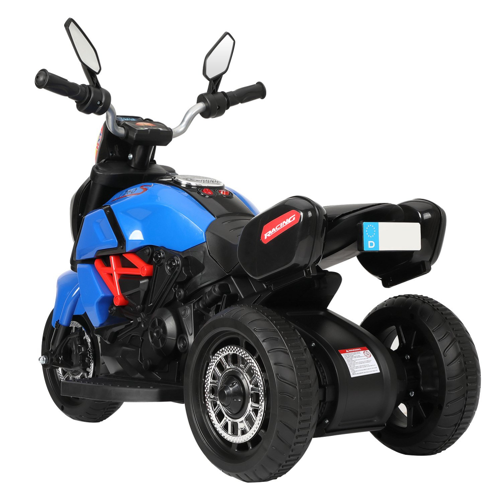 Motocicleta Electrică Nichiduta Kids Racing Blue 25W - imagine 2