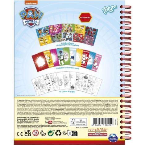 Totum Paw Patrol Set Creativ Abtibilduri - imagine 4