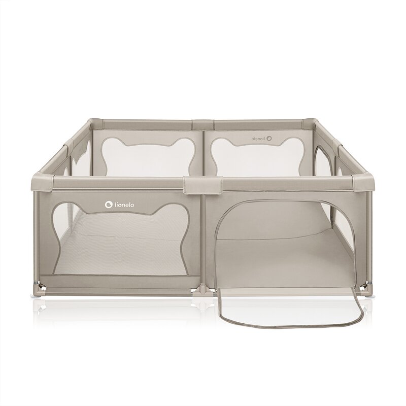 Lionelo Willow XL - Tarc joaca 180x200 cm, Bej - imagine 4