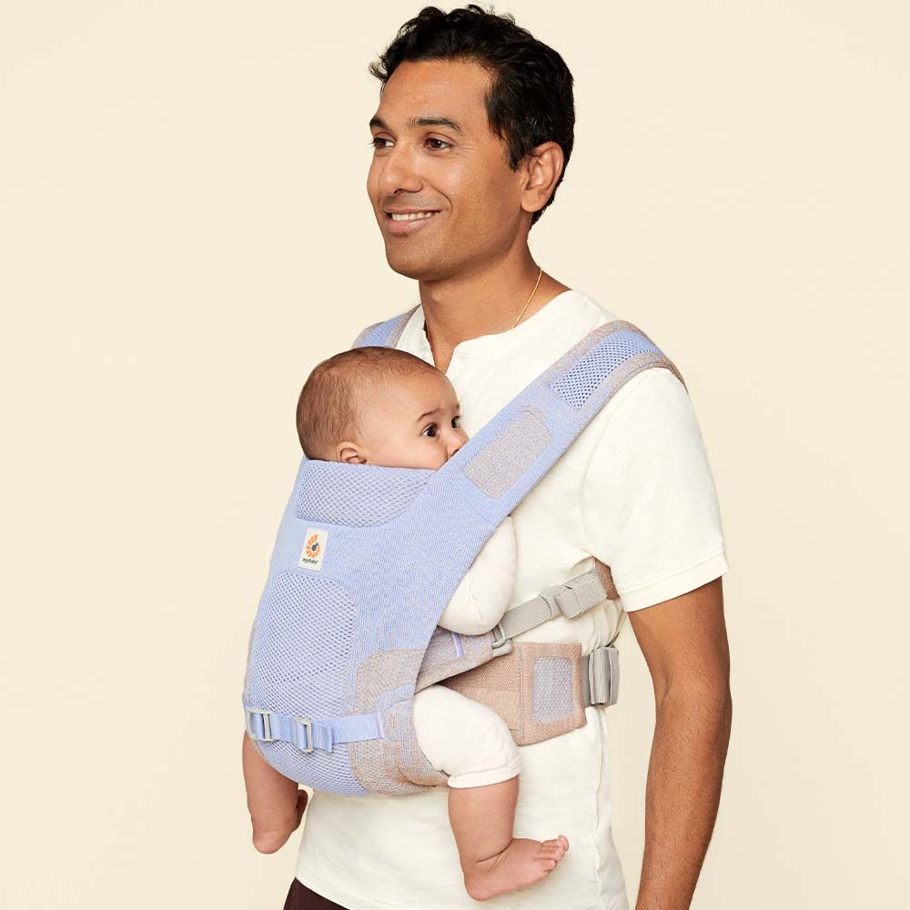 Marsupiu Ergobaby Aerloom Lavander Sky, Ultra-Ușor - imagine 2