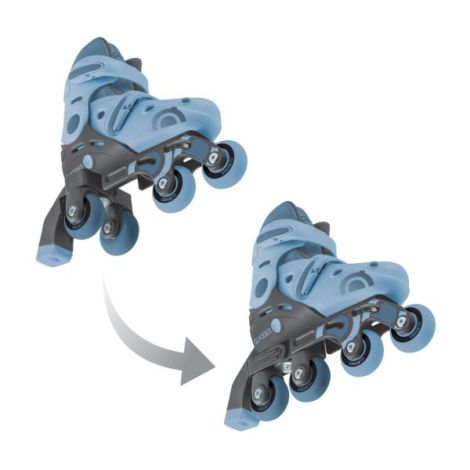 Role Globber 2in1 Reglabile 26-29 Alb - imagine 3
