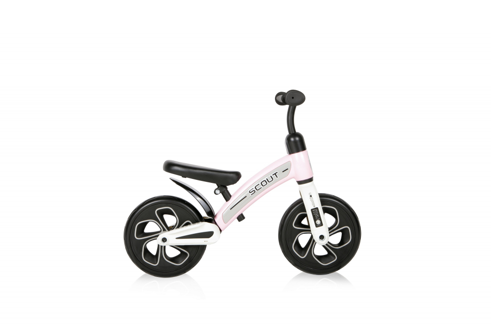 Bicicleta Lorelli Scout Pink, fara pedale, 2-4 ani