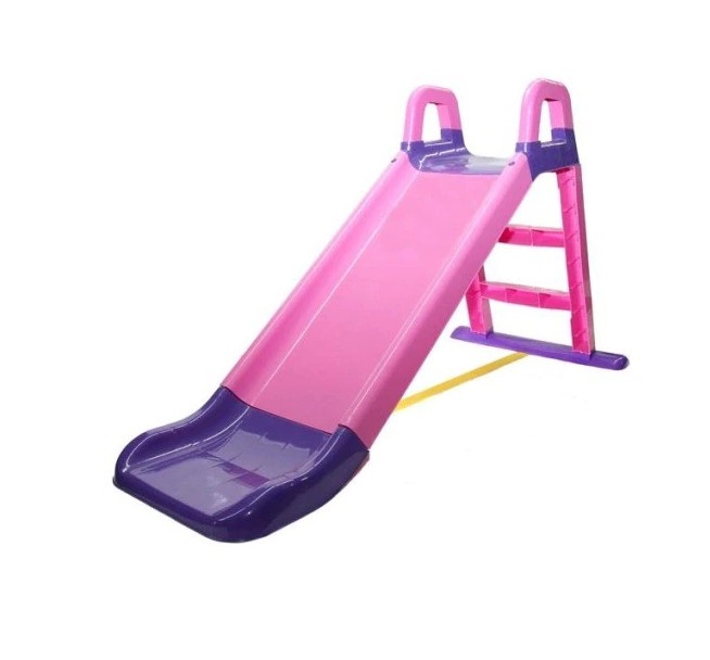 Tobogan Doloni 140 cm Roz-Mov Jucărie Exterior - imagine 6