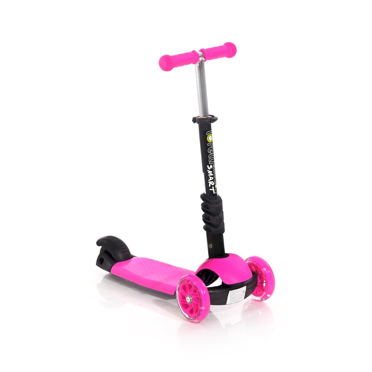 Trotineta Lorelli Smart 3 Roti Pink cu LED
