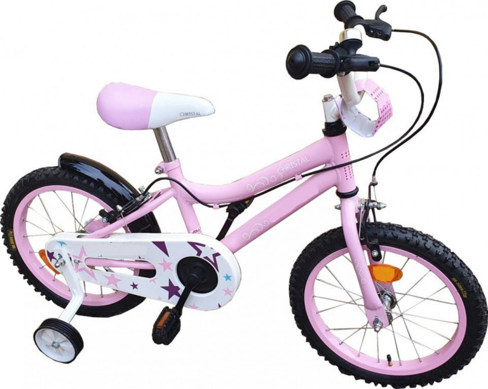 Novokids Crystal Bike Roz - Bicicleta Sigură
