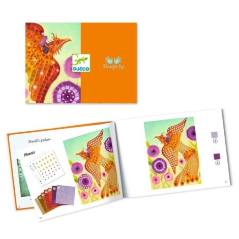 Djeco Mozaic Creaturi Mitice - Joc Creativ - imagine 4