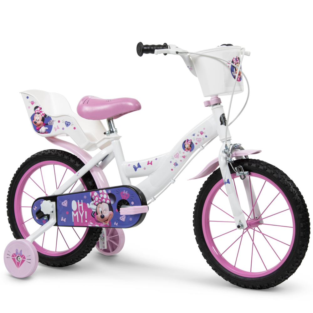 Bicicleta Huffy Minnie 16" cu accesorii incluse - imagine 7