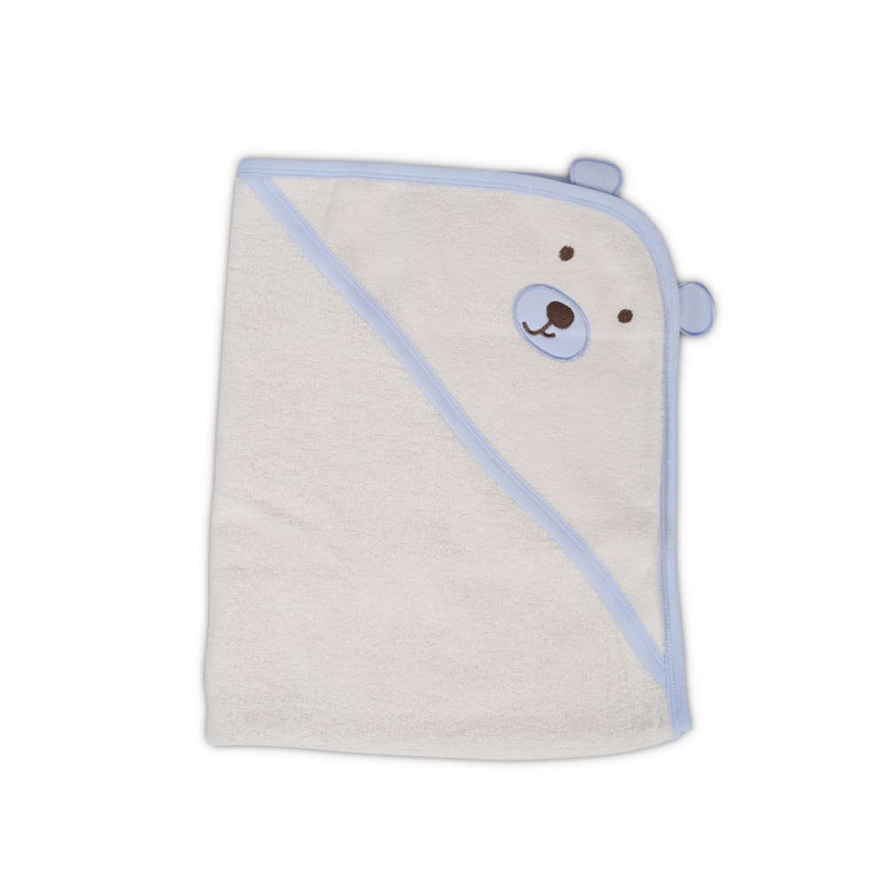 Prosop Bebe Baloo Blue, 90x70 cm, Absorbant - imagine 3