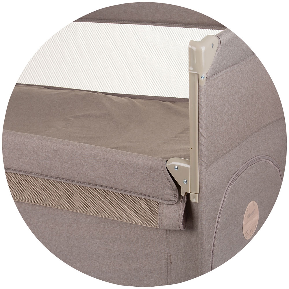 Pătuț pliabil Chipolino Relax Macadamia Linen - imagine 4