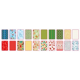 Set Carton Imprimat Crăciun Folia Paper, 20 foi - imagine 2