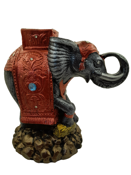 Elefant Decorativ Multicolor Rasina 25 cm