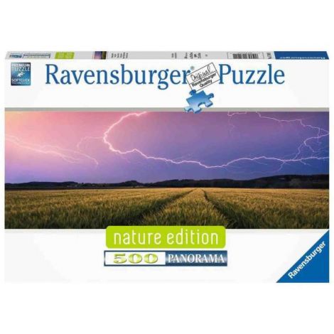 Puzzle Ravensburger Fulger 500 Piese Panoramă - imagine 2