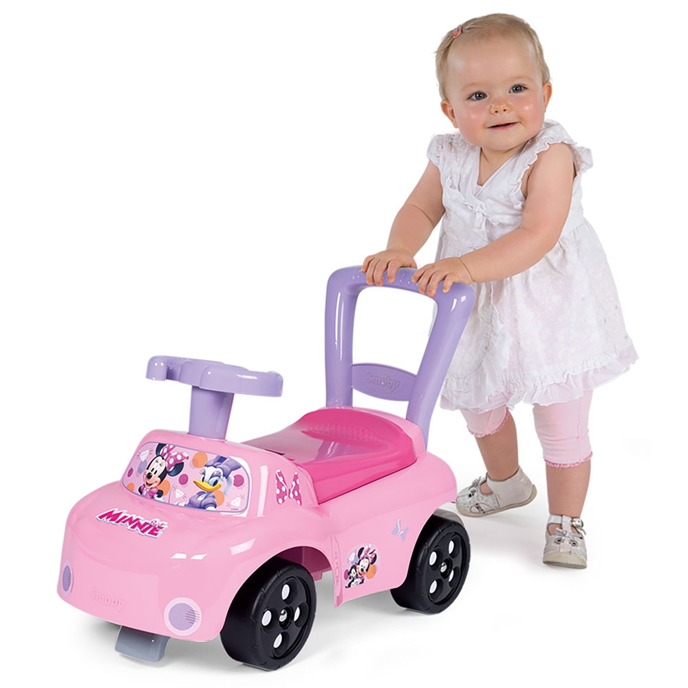 Mașinuță Smoby Minnie Ride-On Roz - imagine 3