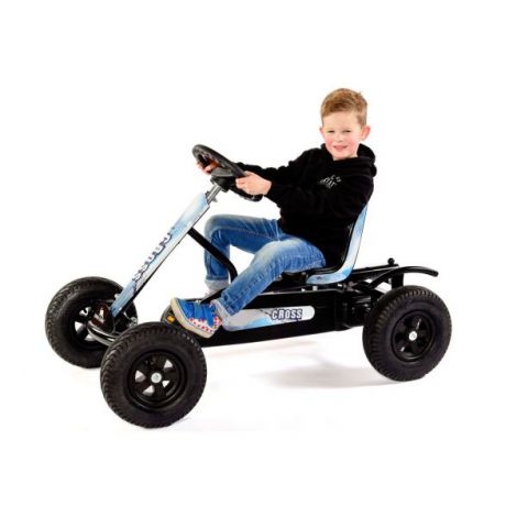 Kart Dino Cars BF1 cu Frana Libera - Negru - imagine 4