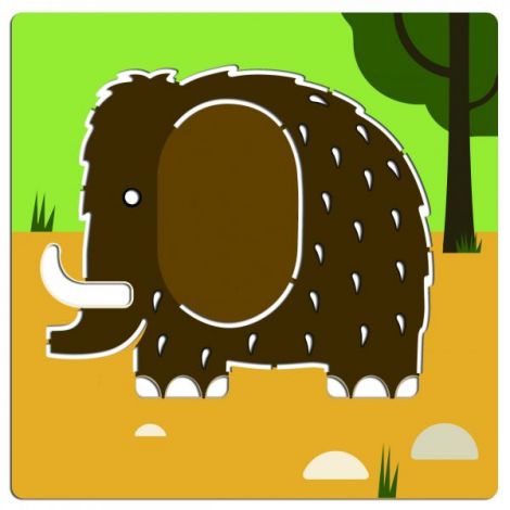 Şabloane Djeco Dinozauri | Desen Creativ 4-7 Ani - imagine 3