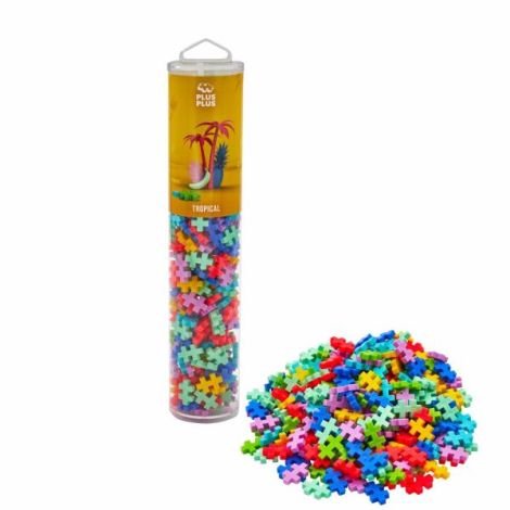 Plus-Plus 240 piese Tropical | Constructie STEM - imagine 2