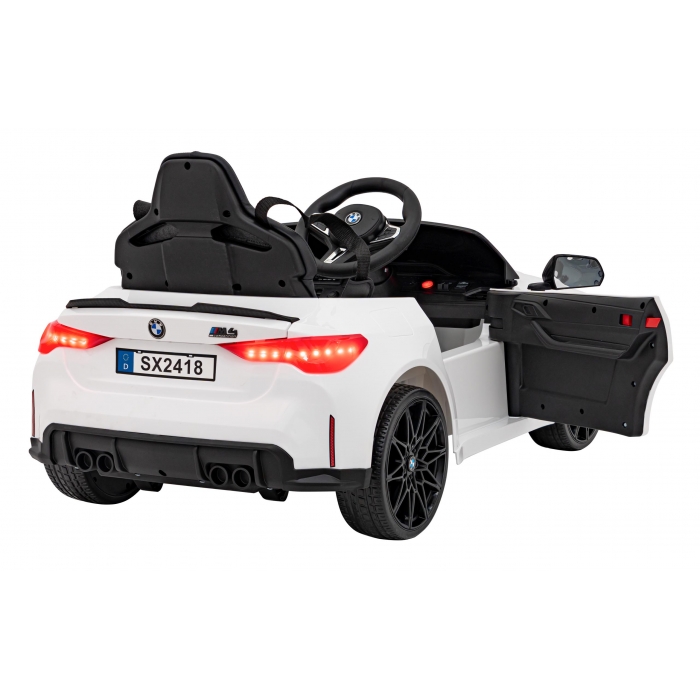 Masinuta Electrica BMW M4 Alb 70W cu Telecomanda - imagine 2