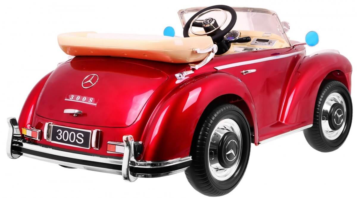 Masinuta Electrica Mercedes Benz 300S Visiniu - imagine 4
