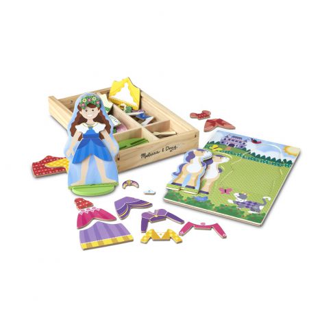 Set Magnetic Printesă & Calut Melissa & Doug - imagine 2
