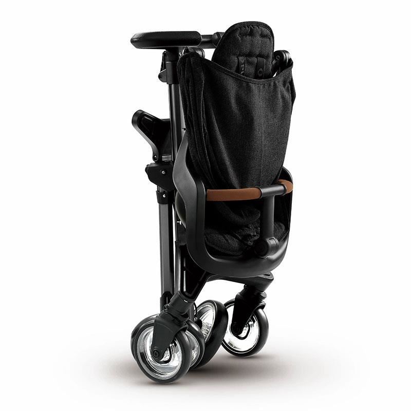 Qplay Easy - Carucior Sport Ultracompact Negru - imagine 2