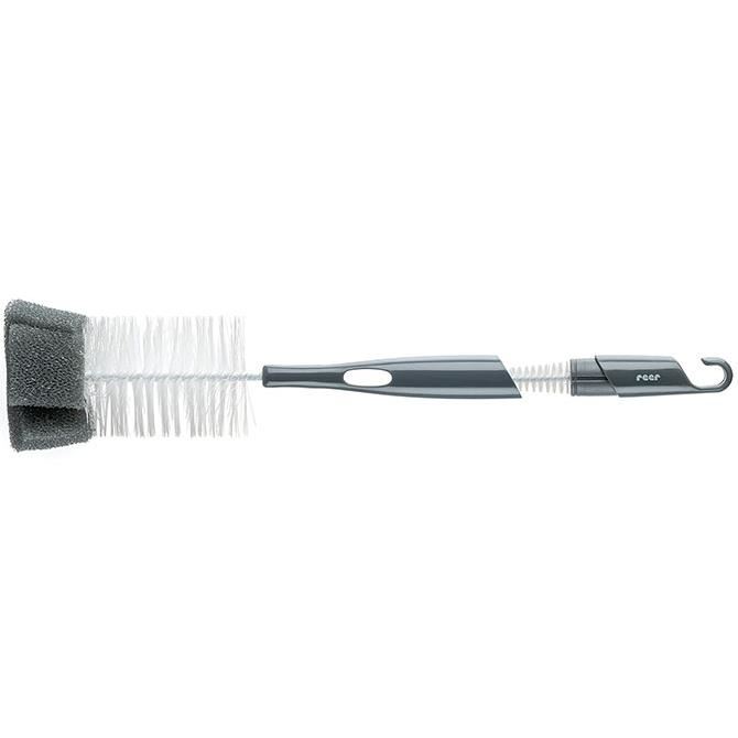 Perie Biberoane Reer 2-in-1 | Curățare Eficientă