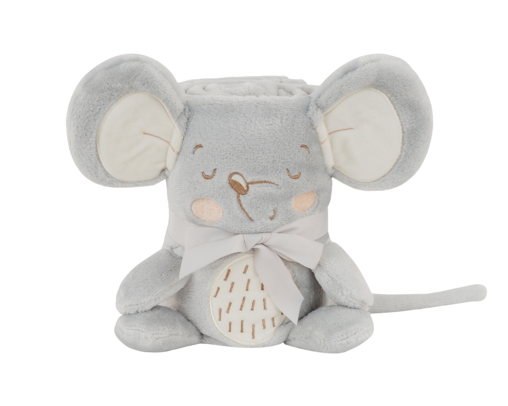 Paturica KikkaBoo 3D Joyful Mice | Moale și Călduroasă - imagine 2