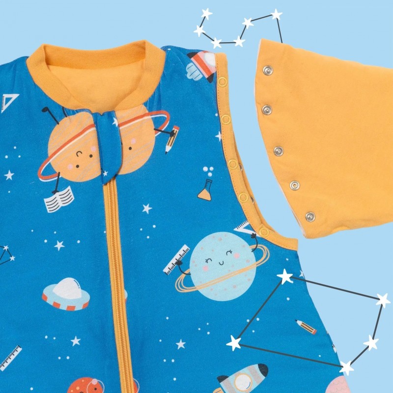 Sac dormit Slumbersac cu mâneci detașabile 1.0 TOG - imagine 4