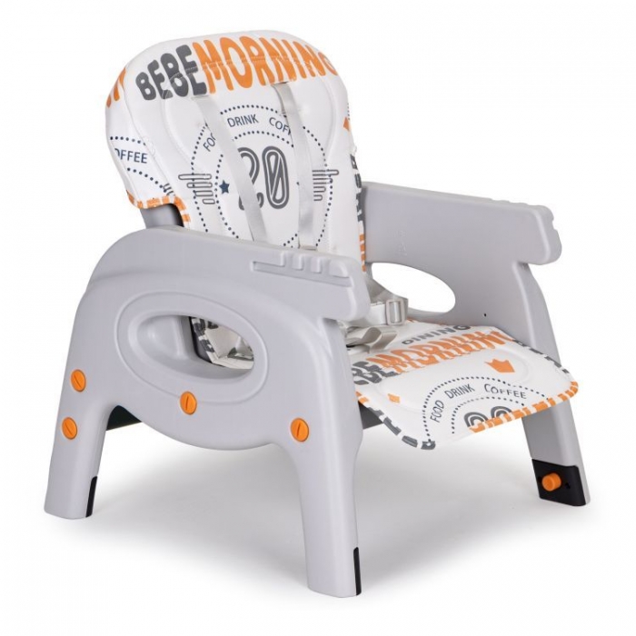 Scaun de masă 2 în 1 Ecotoys Portocaliu - imagine 5