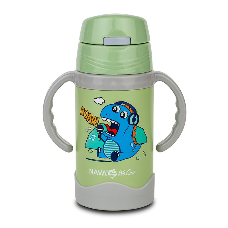 Sticla Termo Nava We Care 300ml Verde - imagine 3