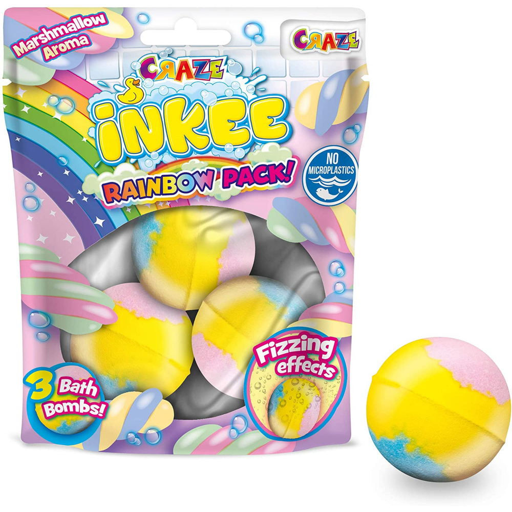 Forme Efervescente Inkee Craze | Baie Colorată și Spumă - imagine 5