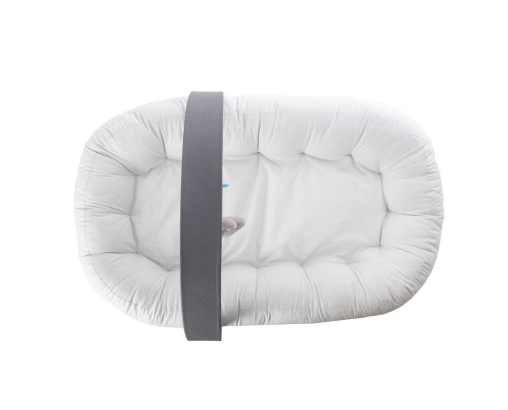 Babynest BabyJem Gri - Somn Sigur Bebe - imagine 4