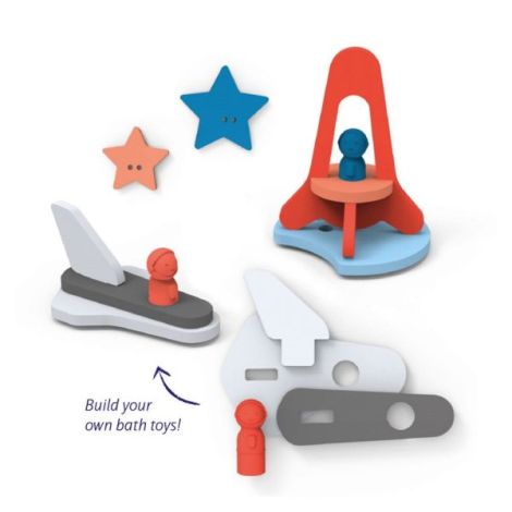 Jucării Baie Spațial Quut Toys | Creativitate - imagine 5