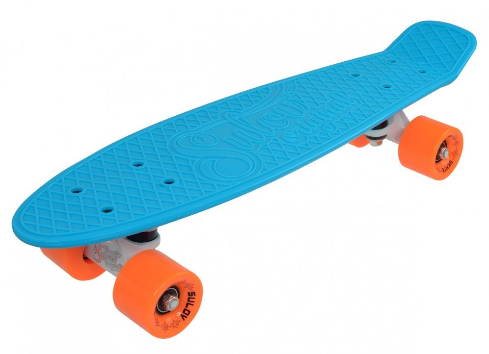 Penny Board Rulyt Neon 22" Bleu-Portocaliu