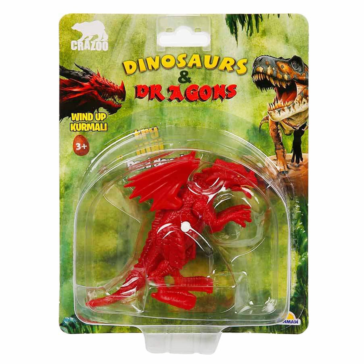 Figurina Wind-up Dinozaur Crazoo | Jucărie Clasică