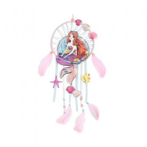 Set DIY Djeco Dreamcatcher Sirena | Creativ +7 Ani - imagine 3