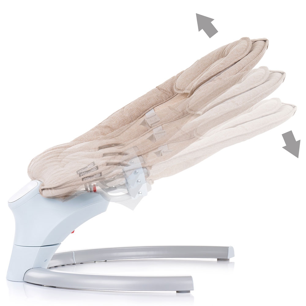 Leagan Electric Chipolino Yoga Latte, 0-6 luni - imagine 4
