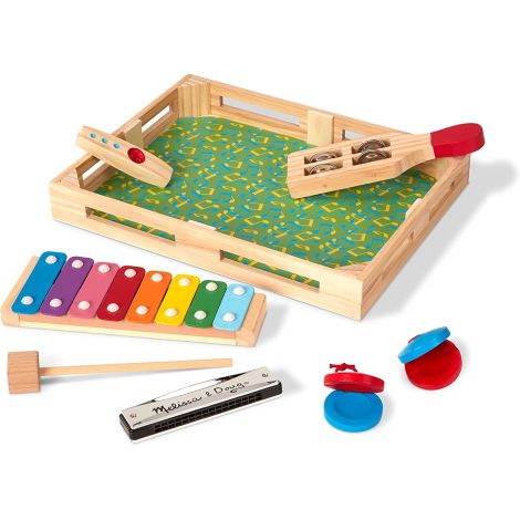 Set 7 Instrumente Muzicale Melissa & Doug - Educațional