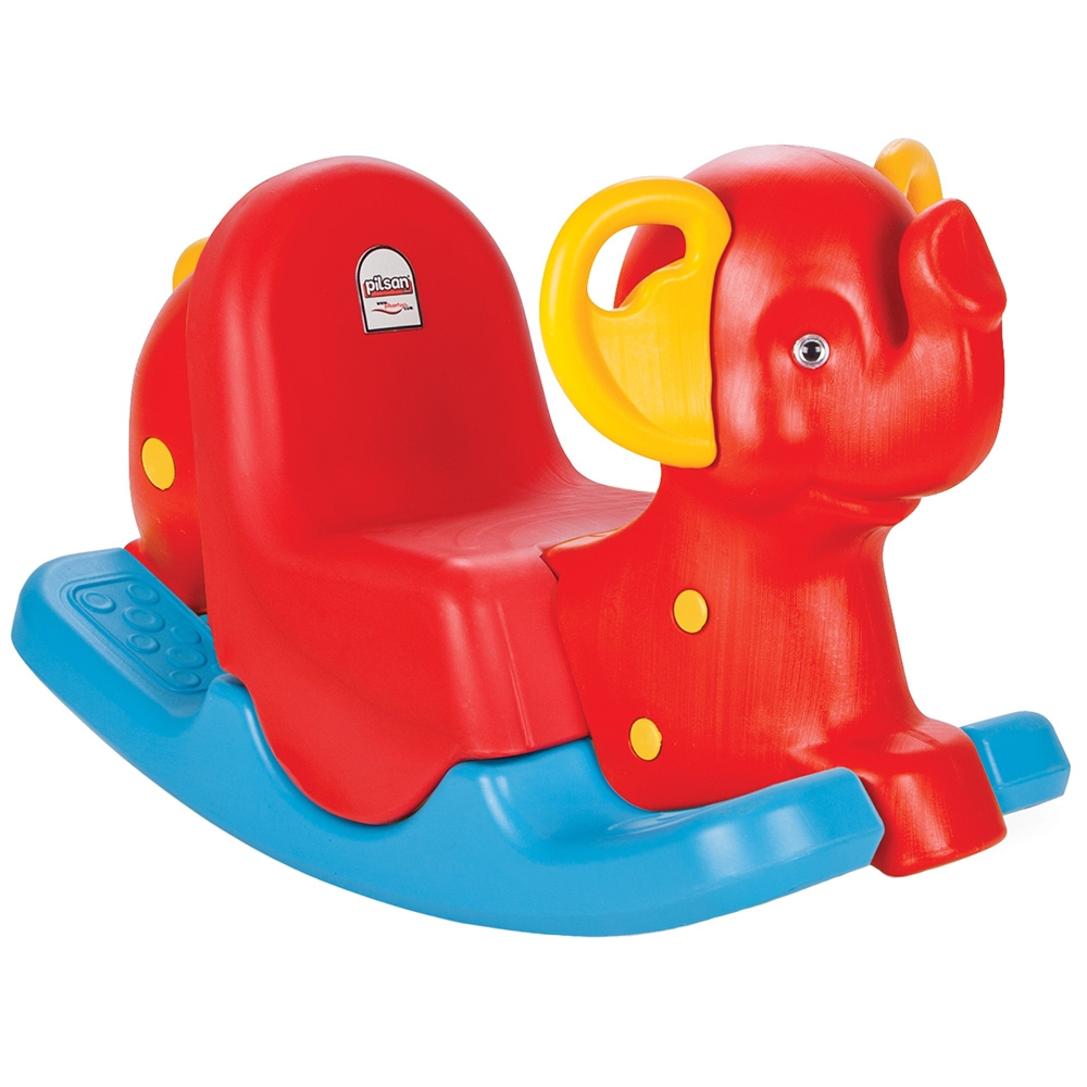 Balansoar Pilsan Happy Elephant Red cu Spătar