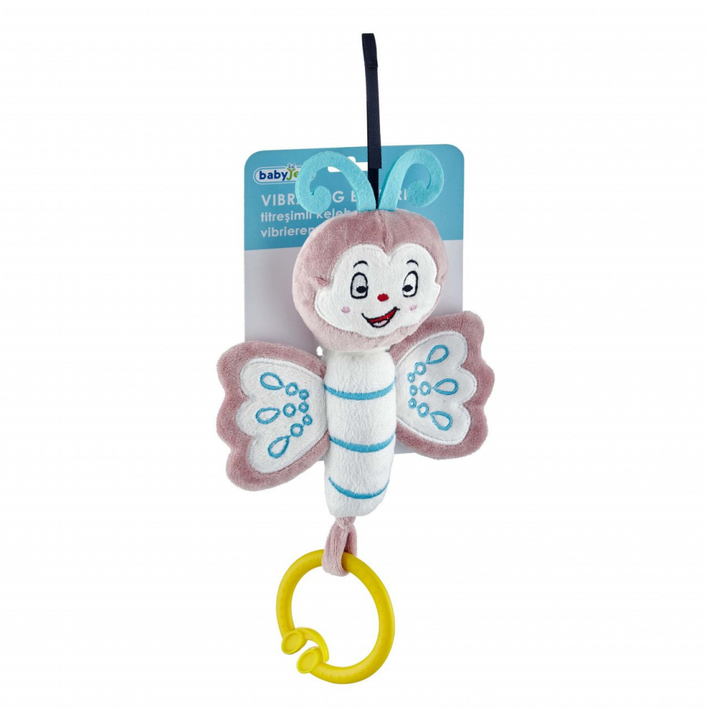 Jucărie Plus Fluture BabyJem cu Vibrații Roz - imagine 5