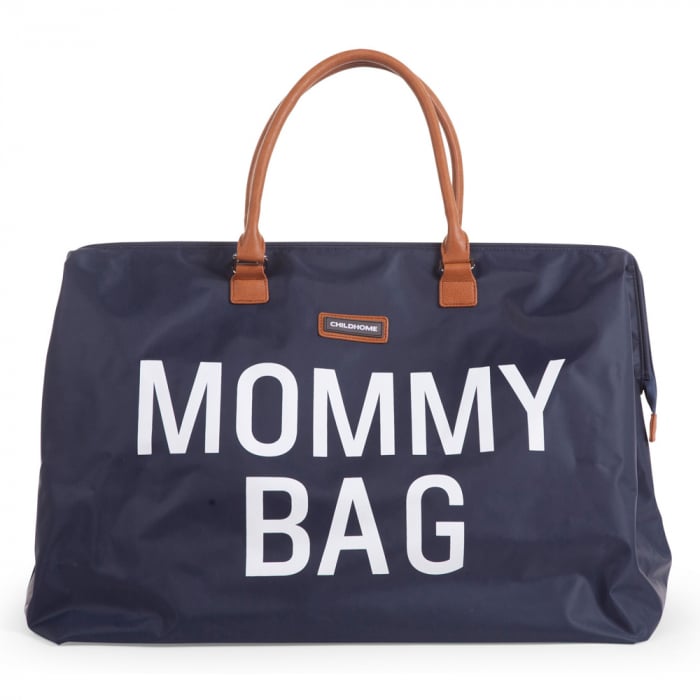 Geantă de înfășat Childhome Mommy Bag Bleumarin