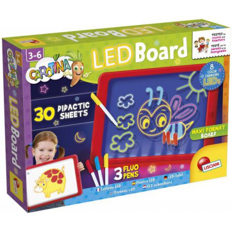 Tablă Desen LED Lisciani | 8 Efecte Luminoase