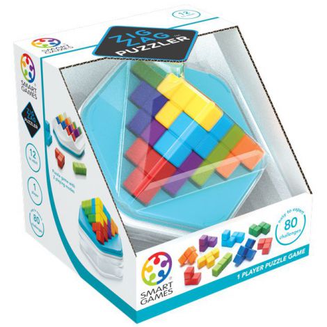 Zig Zag Puzzler Smart Games | Puzzle 3D 80 Provocări