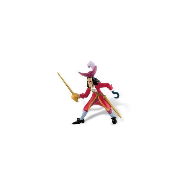 Figurina Capitanul Hook Bullyland, 10 cm