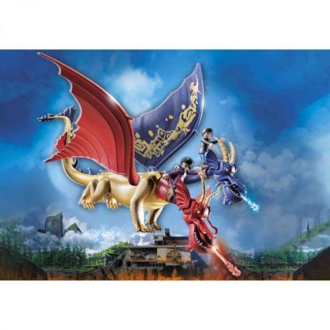 Playmobil Dragons Wu & Wei & Jun Jucărie