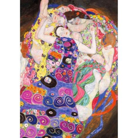 Puzzle Ravensburger Klimt Fecioara 1000 piese - imagine 2